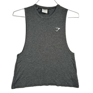 Gymshark Charcoal “be a visionary” Muscle Tee Size Small